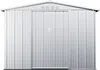Vente-unique - LINUS Gartenhaus Metall Grau - B 169 cm x H 192 cm x L 257 cm Bild 3