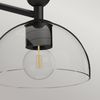 Elstead Lighting Jude Pendelleuchte 3-flammig Schwarz Bild 3