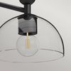 Elstead Lighting Jude Pendelleuchte 3-flammig Schwarz Bild 4