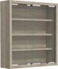 VCM Wandvitrine Agisa 918270 Sonoma-Eiche H. 40 x B. 37 x T. 10 cm Bild 2