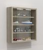 VCM Wandvitrine Agisa 918270 Sonoma-Eiche H. 40 x B. 37 x T. 10 cm Bild 3