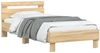 vidaXL Bettgestell ohne Matratze mit Kopfteil Sonoma-Eiche 75x190 cm 838570 Bild 4