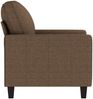 vidaXL Sessel Braun 60 cm Stoff 359150 Bild 4