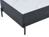 Vente-unique - CYNDORA Couchtisch Holz, Platte SchwarzWeiß - B 80 cm x H 40 cm x L 80 cm Bild 4