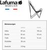 Lafuma Butterfly Sessel Sphinx Soft Hellgrau Lightgrey Bild 3