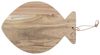 Ib Laursen - Schneidebrett Servierbrett Fisch Rundlich 28x40cm Holz 17101-00 Bild 4