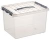 Sunware Box Regalsystem Q-Line 22 l 40 x 30 x 26 cm Aufbewahrungsbox Kunstoffbox Bild 3