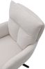 Armlehnstuhl >Solveig< (2er-Set) in hell beige/schwarz - 60x93x67 (BxHxT) Bild 3