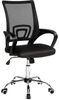 tectake Drehstuhl Bürostuhl (1er Set, 1 St), ergonomische Form mit Lordosenstütze Bild 4