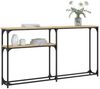 vidaXL Konsolentisch Sonoma-Eiche 145x22,5x75 cm Holzwerkstoff 834096 Bild 3