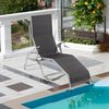 Kettler Tampa 2er Set Bäderliege Saunaliege 1710-9400 silber /charcoal Bild 2