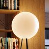 s.luce Dreibein-Stehleuchte Orb Tripod 160cm mit Glaskugel Kupfer Verlauf Ø 30cm Bild 3
