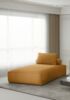 Sofa Set 2-teilig Sezlong und Sofa 3-Sitzer CELES in Stoff Scala Gelb Bild 4