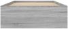 vidaXL Bettgestell Grau Sonoma 90x190 cm 3203843 Bild 4