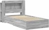 vidaXL Bettgestell mit Stauraum Grau Sonoma 80x200 cm Holzwerkstoff 3433809 Bild 3