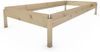 Stapelbett "Horst" 80 x 200 cm 34 cm Zirbe Holzbett Gästebett Massivholzbett Bild 3