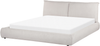 Bett mit Lattenrost VINAY 180 x 200 cm Cord Helles Beige Bild 4