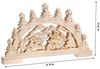 IC Winterworld LED Schwibbogen LED Lichterbogen aus Holz mit 10 LED beleuchtet, warm-weiß, mit Timer, moderne Weihnachtsdeko Bild 3
