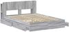 vidaXL Bettgestell mit Stauraum Grau Sonoma 150 x 200 cm Holzwerkstoff 3433589 Bild 4