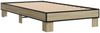 vidaXL Bettgestell Sonoma-Eiche 75x190 cm Holzwerkstoff und Metall 845878 Bild 3