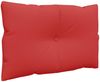 vidaXL Palettenkissen 2-tlg. Rot Stoff Bild 4