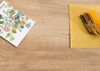 Baumtisch Mango 160x90x77 beige lackiert / U-Beine silber matt FREEFORM 5 Bild 4