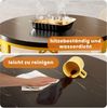 HAUSS SPOLE Couchtisch 2-teiliges Beistelltisch-Set aus MDF und stabilem Metallrahmen (Satztisch Wohnzimmertisch, für verschiedene Wohnstile), Ausgehöhltes Design Bild 4