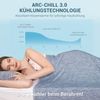 Elegear Sommerbettdecke Kühldecke doppelseitig Q-max 0.5, Sommerdecke kühldecken zum schlafen, kühlende Decke, Sofadecke für Sommer Arc-Chill 3.0 Polyester Bild 2
