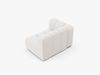Micadoni Modul Lupine 1-Sitzer Links Boucle Baloo Weiß Bild 3