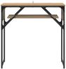 Konsolentisch, Beistelltisch, Konsole Artisan-Eiche 75x30x75cm Holzwerkstoff Bild 5