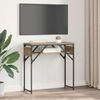 Konsolentisch, Beistelltisch, Konsole Artisan-Eiche 75x30x75cm Holzwerkstoff Bild 4
