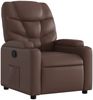 vidaXL Relaxsessel Braun Kunstleder 372467 Bild 2