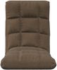 vidaXL Bodenstuhl Faltbar Braun Stoff [336587] Bild 3