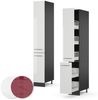 Apothekerschrank Fame-Line Weiß Hochglanz 30 cm Vicco Bild 5