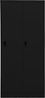 vidaXL Kleiderschrank, Stahl Schwarz, 80 x 50 x 180 cm Bild 2