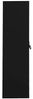 vidaXL Kleiderschrank, Stahl Schwarz, 80 x 50 x 180 cm Bild 3