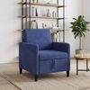 vidaXL Sofa mit Stauraum Polizeiblau 72 x 78 x 87 cm Polyester 42036889 Bild 3