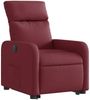 Relaxsessel, Fernsehsessel, Schlafsessel mit Aufstehhilfe Elektrisch Weinrot Stoff Bild 4
