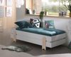 Stapelbett (2er Set) Karlene 204x94x48 MDF Weiß Bild 4