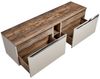 Lomadox 'Puebla' Waschbeckenschrank, Holz taupe, Vintage Oak, 48,5 x 46 x 180,4 cm Bild 4