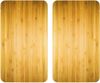 WENKO Herd-Abdeckplatte Universal Holz-Optik, Glas, Kunststoff, (Set, 2 tlg) Bild 2