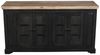 Sideboard 171x90cm 'Mumbai' Mango natur & schwarz Bild 5