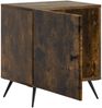 vidaXL Nachttisch 2 pcs Geräucherte Eiche 43 x 34,5 x 50 cm 895496 Bild 4