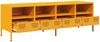 vidaXL TV-Schrank Senfgelb 135x39x43,5 cm Kaltgewalzter Stahl 851331 Bild 5