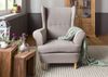 Ohrensessel 71x74x105 taupe SCANDI #110 Bild 3