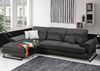 Ecksofa, 'Frido', 92 x 190 x 308, Anthrazit Bild 4