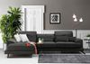 Ecksofa, 'Frido', 92 x 190 x 308, Anthrazit Bild 3