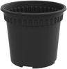 vidaXL Runder Blumentopf 24 pcs Schwarz Ø 15 x 12 cm Kunststoff 42020276 Bild 5
