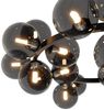 Maytoni Pendelleuchte Dallas 25-flammig schwarz rauchglas rund Bild 4