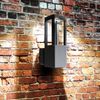 Heitronic 501333 LED Wandleuchte Toskana II anthrazit quadratisch 3000K IP65 Bild 2